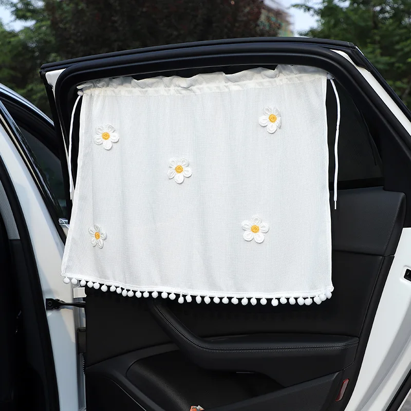 

Car Curtains Sunshade Cartoon Fabric Sunscreen Insulation Car Interior Products Sun Shade for Car Window Autos Accesorios