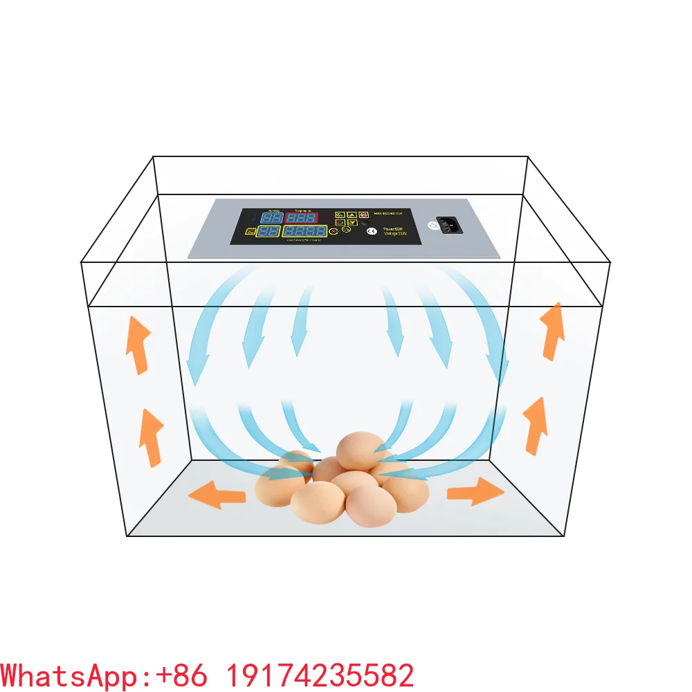 Factory Best Price Mini Automatic Egg Incubator Controller with 98% Hatching Rate CE Certified for Chicken Duck Turkey Goose New