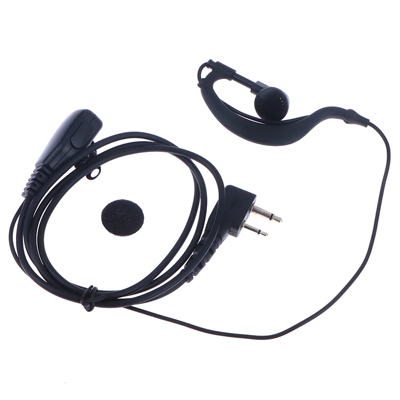 D-type Earhook Earpiece Headset Walkie Talkie Headphone For ICOM IC-91A/91AD/92AD/P7A/Q7A/V8