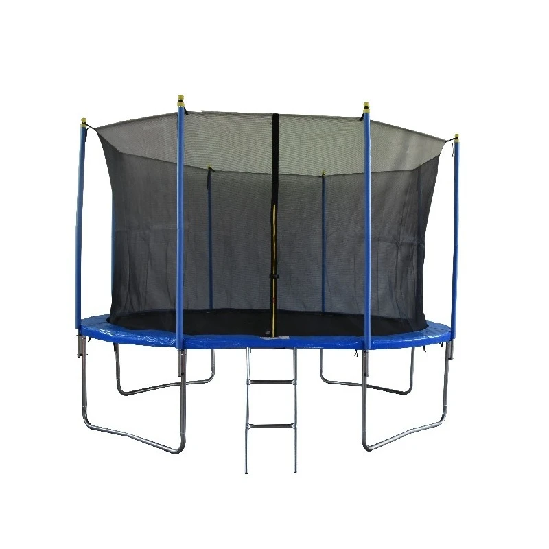 14Ft Outdoor Professional Jumping Trampoline With Safety Enclosure Stable Performance For Outdoor Fitness Activities