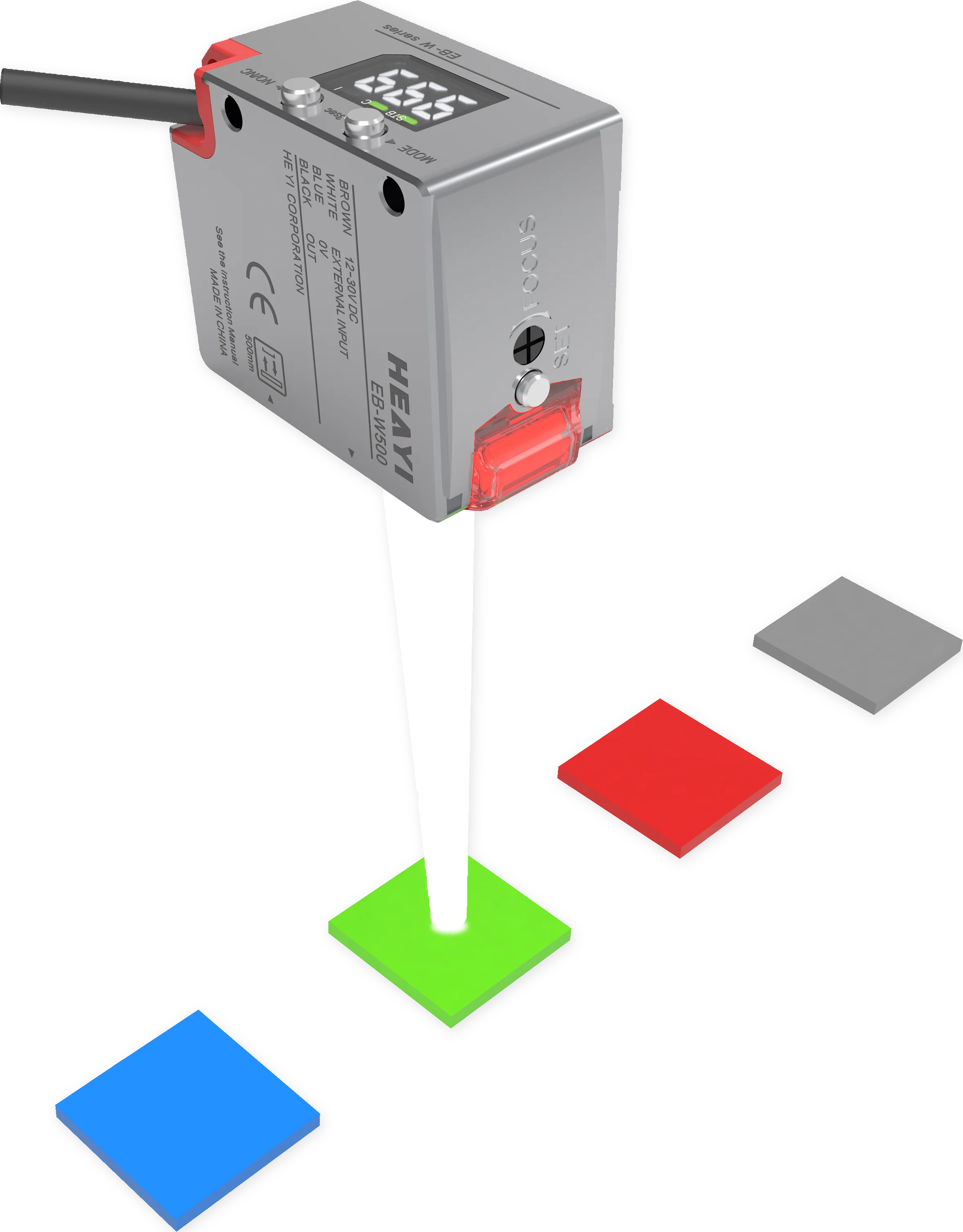 EB-W70 Intelligent Digital Sensor High-Precision Optical Sensor For Accurate Color Detection Reliable Performance Efficient