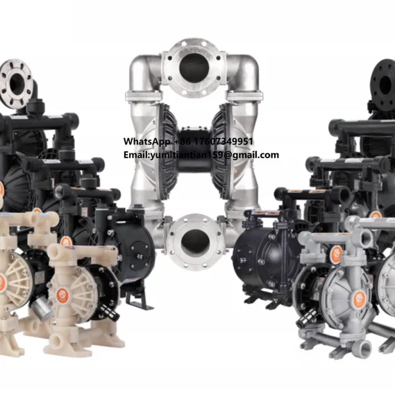 

Пневматический двухмембранный насос с низким расходом и низким давлением