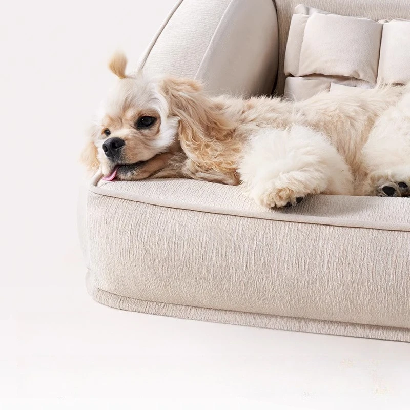 المحمولة طوي سرير كلب السفر حصيرة خفيفة الوزن عدم الانزلاق وسادة التخييم في الهواء الطلق lozw dla psa اكسسوارات كيس نوم الحيوانات الأليفة ‌