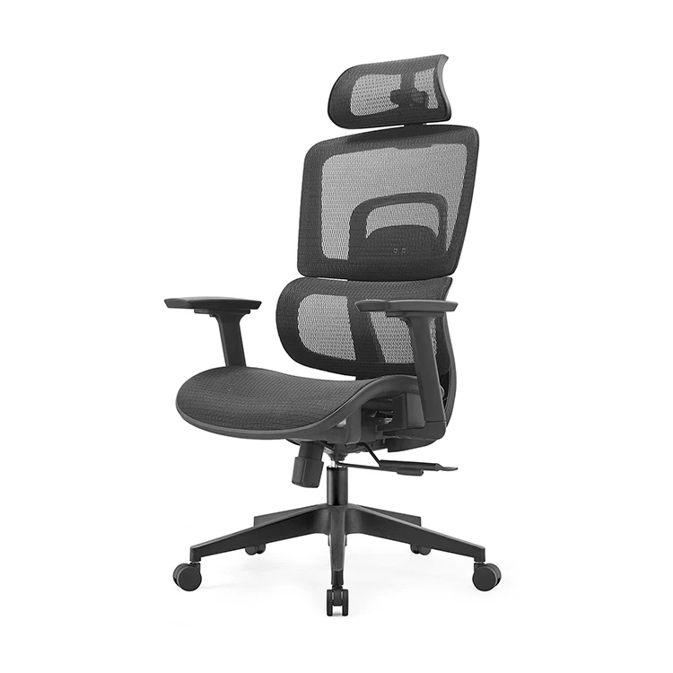 Comfortable height adjustable ergonomic chair high back for office modern work Chair executive mesh office chair