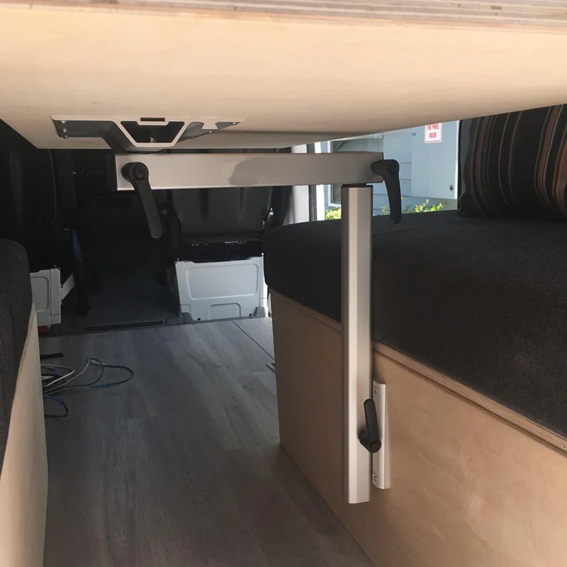 RV Rotating Table Legs Detachable Table Stand Camping Car Rear Seat Detachable Table Legs RV Accessories