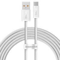 Baseus Dynamic Series USB-C cable 100W 2M White fast charging data transfer