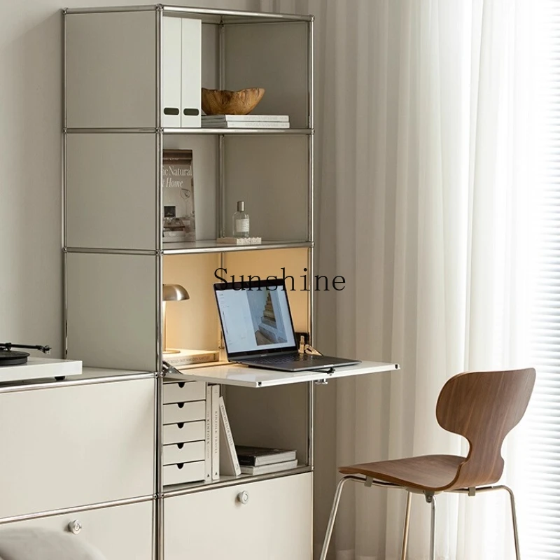 

Customized Modular Cabinet Stainless Steel Living Room Display Cabinet