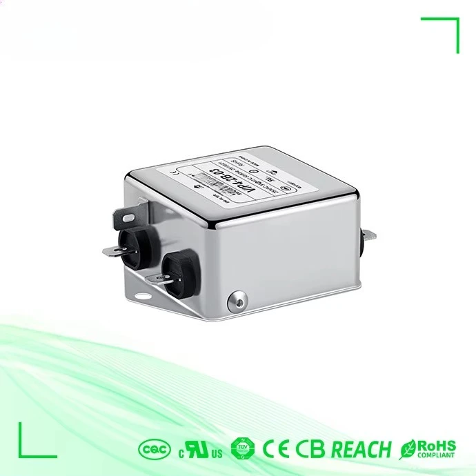 110/250V AC 20A EMI Filter Surface Mount AC Line Power Filter for Energy Power Systems RFI (LC RC Networks)