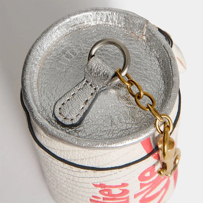 Creative Ketchup Packet & Can Shape Coin Purse Keychain Cute Mini Wallet Bag Charm Pendant for Women Girls Car Key Ring Gifts view 3