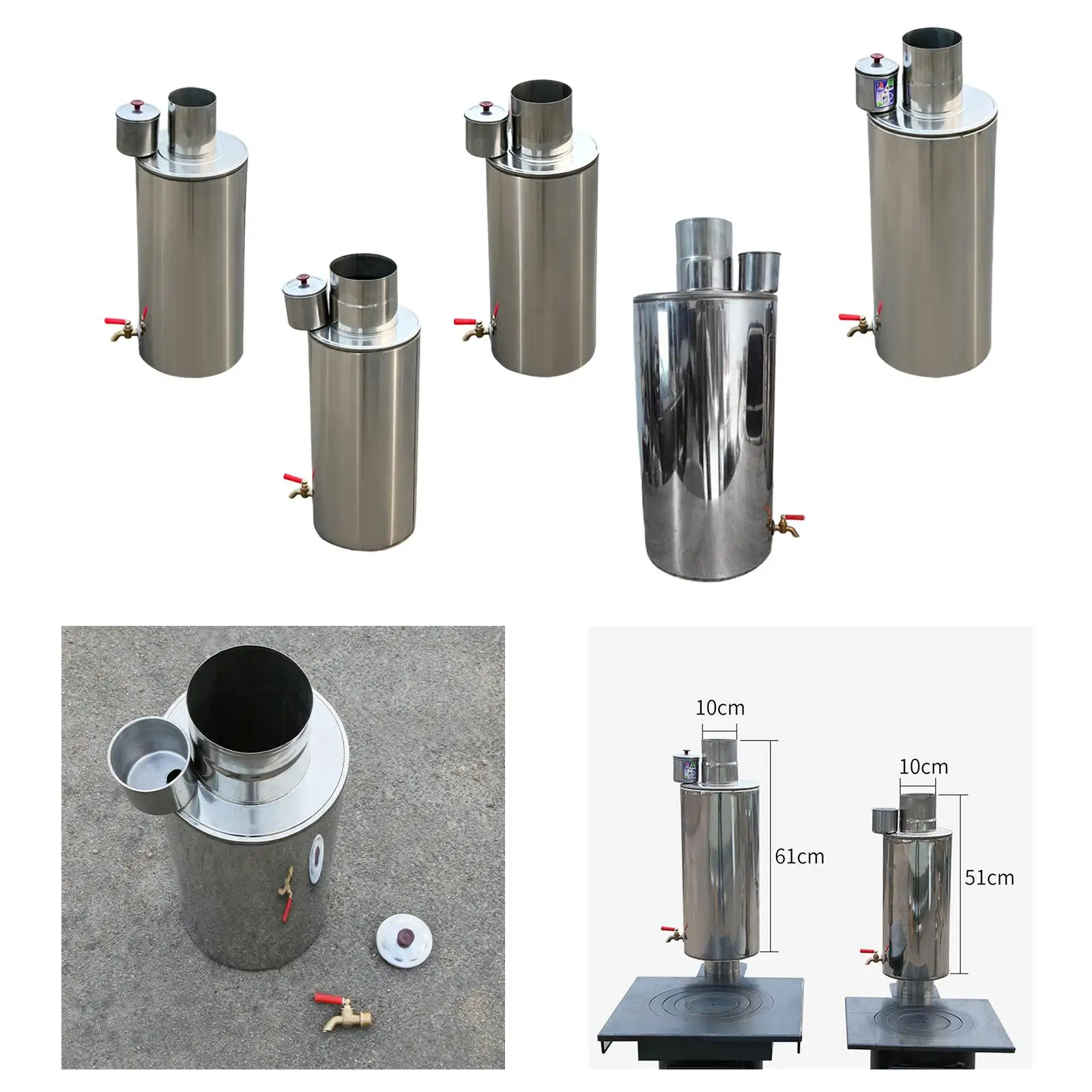 stove-water-tank-professional-firewood-parts-high-performance-attachment-hot-tent-easy-installation-accessories-water-kettle