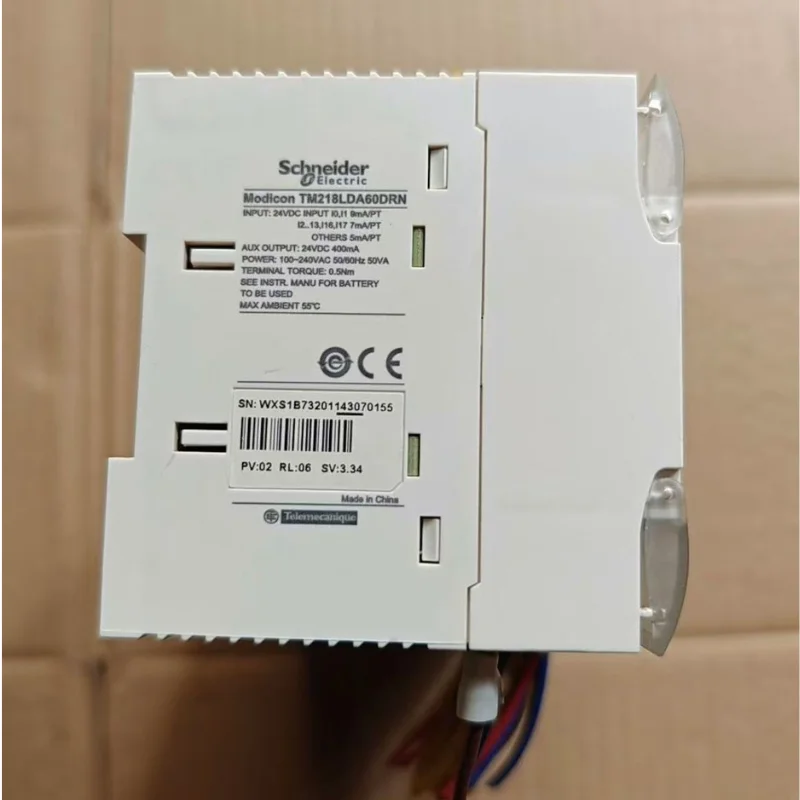 Second hand  PLC TM218LDA60DRN test OK in stock, fast delivery