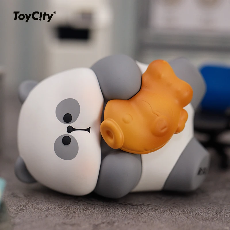 TOYCITY Mr.Pa "Workweek Panda" Blind Box - Cute Panda Collectible Figure, Desk Decor & Gift