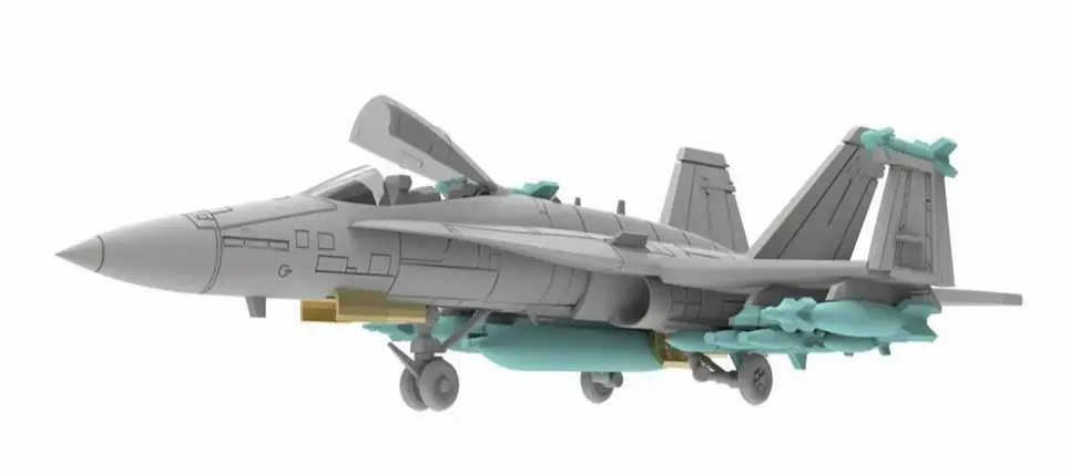 스노우맨 SG-7054 1/700 F/A-18D 호넷 스트라이크 전투기 (공대지) 모델 키트