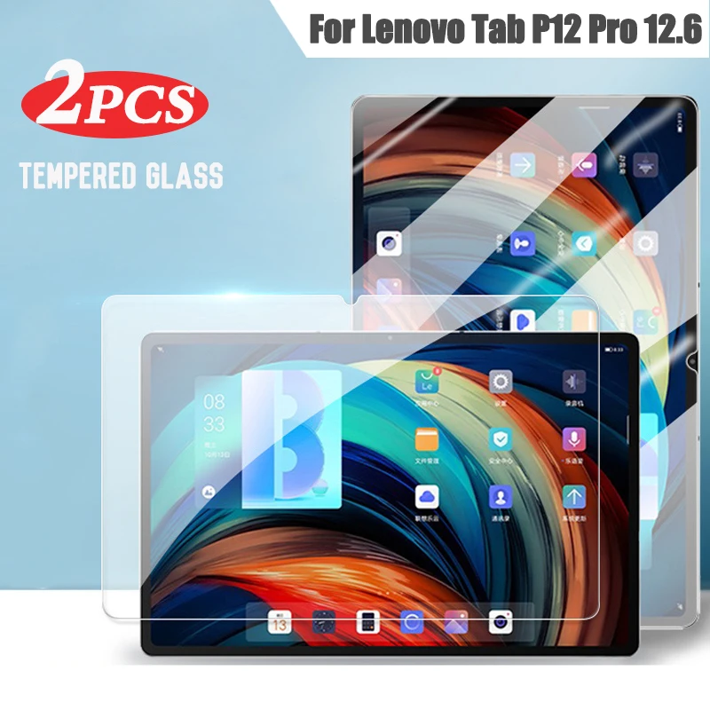 9H Tempered Glass Screen Protector For Lenovo Tab P12 Pro 12.6\'\' Glass TB-Q706F Q706N Anti Scratch Bubble Free Protective Film