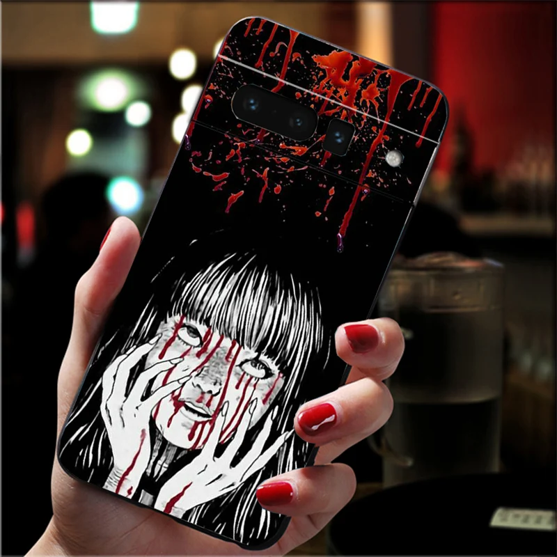 

Phone Case For Google Pixel 10 Pro XL 9 Pro XL 8 7 6 Pro 9A 8A 7A 6A Pixel 8 7 6 5 Junji Ito Tees Horror