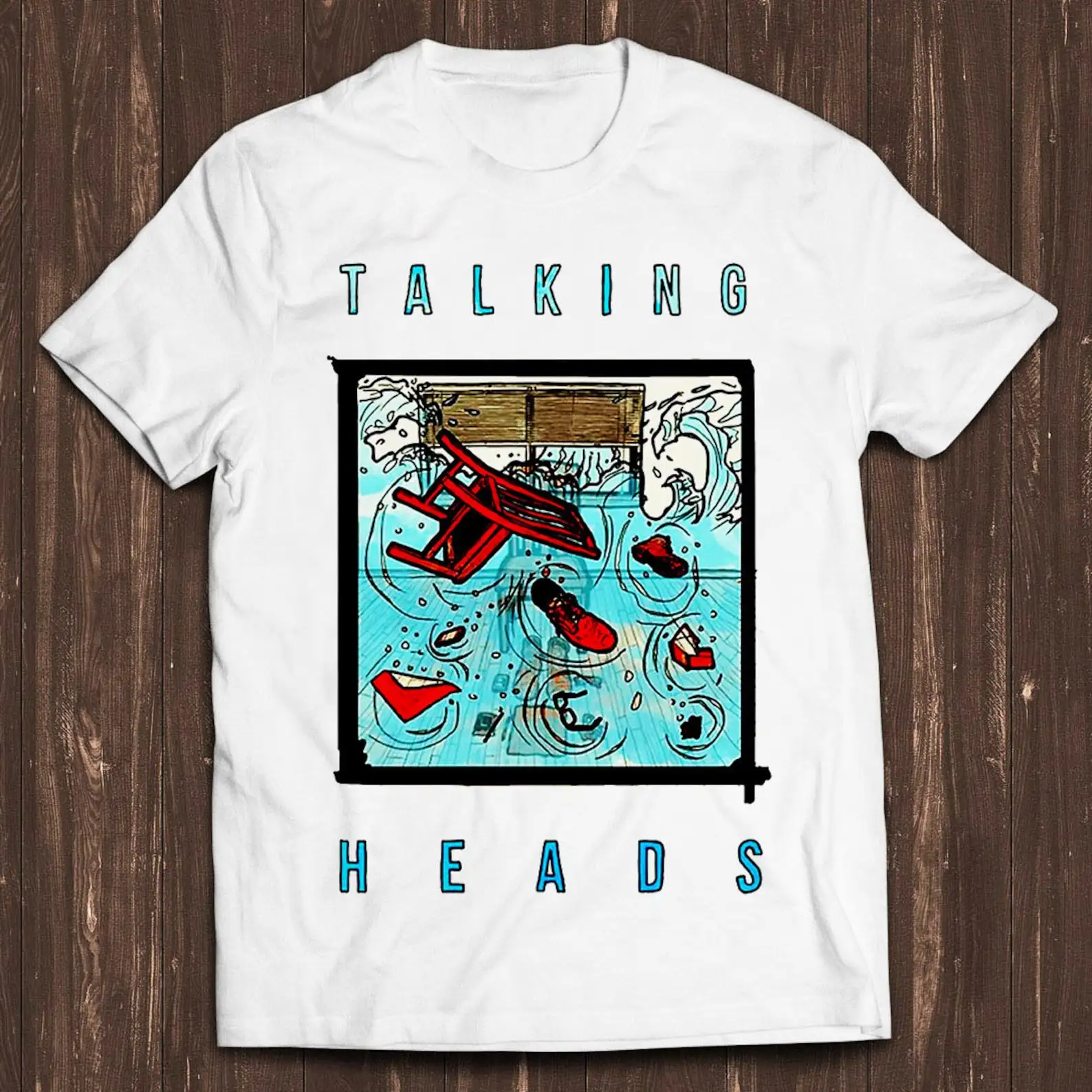 Talking Heads Stood A Small Cottage Meme Funny Top Style Unisex Gamer Movie Music Gift Tee T Shirt C7282