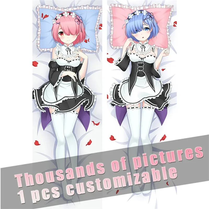 Hugging Body Pillow Case Dekimakura Cover Cute Cushion Gift Pillowcase Cartoon Hugging Body Pillow Case