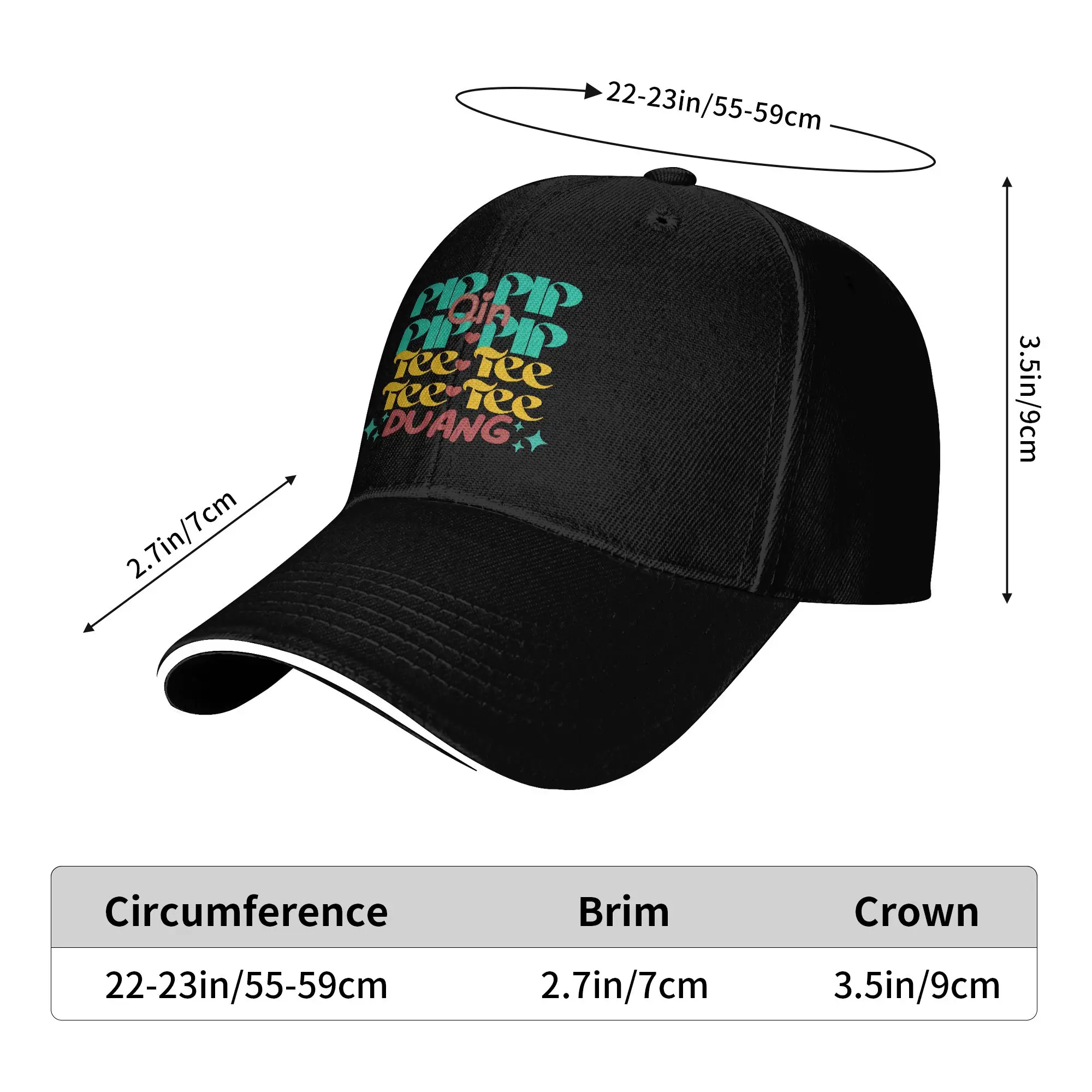 BL Duang with You Baseball Cap  Tennis Skate Sun Trucker Hat Men Women y2k Cute Custom Logo Baseball Caps