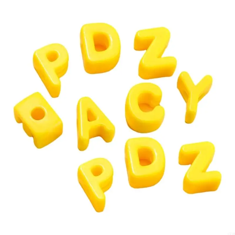 English Letter Beads for Custom Text in Handmade Jewelry Projects