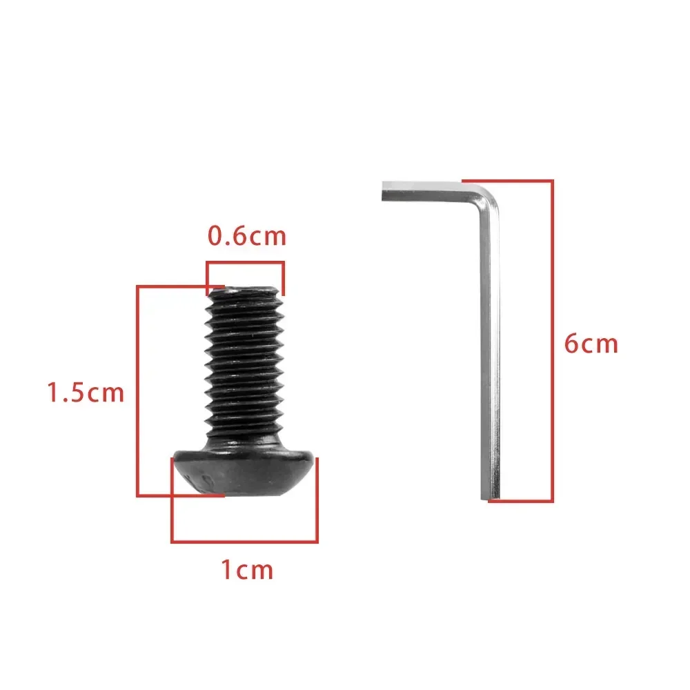 Batterie Kabine Befestigungsabdeckung Schloss Schraube für Segway Ninebot Es1 Es2 Es3 Es4 Elektroroller Pole Base Montage Anschlussteile – Detail 7