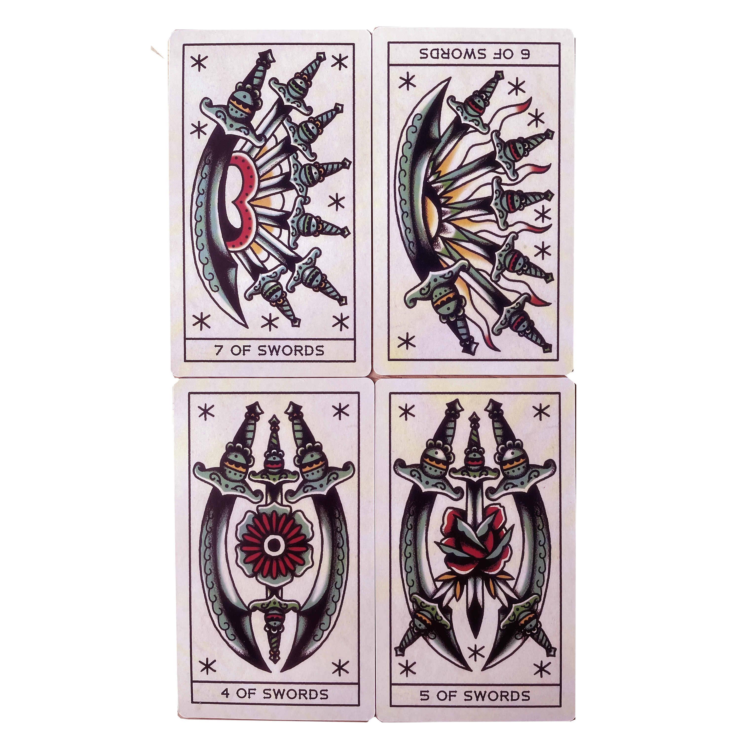 Dövme tarot güverte, Vintage kurulu ve kart oyunları, en çok satan ürün, eğlence için gerekli.