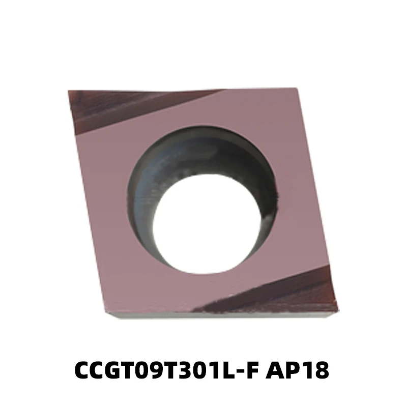 كاكاروت كربيد إدراج CCGT09T301R-F CCGT09T302R-F تحول أدوات ل غرامة بالقطع نك مخرطة القاطع 10 CCGT09T301L-F لوحة