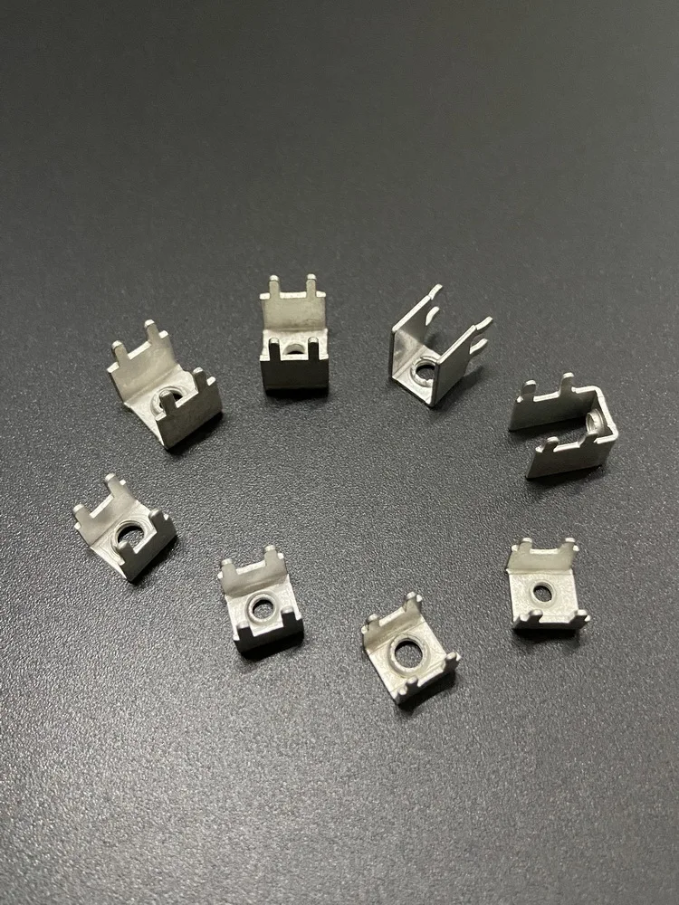 Brass Tin Plating Material M3 M4 Thread 4-Legged Square Welding Type PC Board Wiring Base Circuit Connectors PCB Terminals