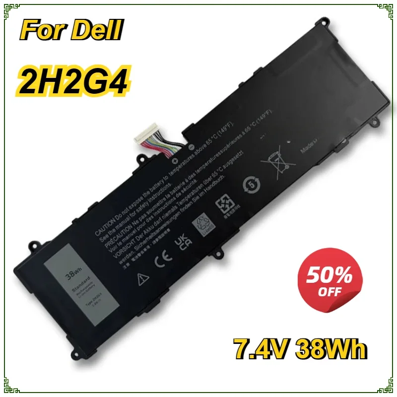 New 2H2G4 Laptop Battery for Dell Venue 11 Pro 7140 2217-2548 21CP5/63/105 7.4V 38Wh Dell Laptop Battery