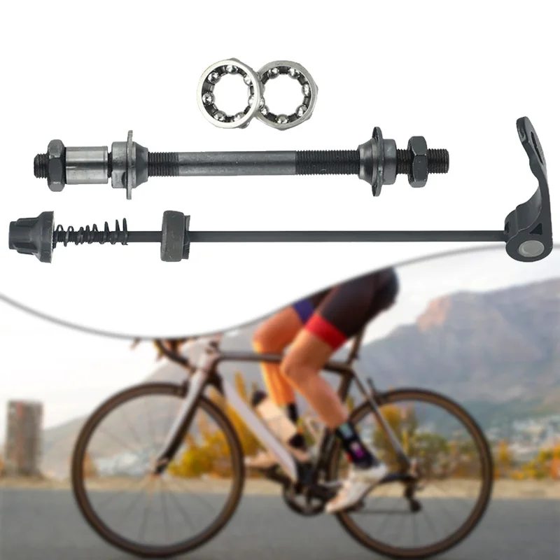 Bike Axle Quick Release Skewer Front Rear Bicycle Axle Wheel Hub With 25mm Hub Bearings Fit for Road Bike, Mountain Bike, MTB
