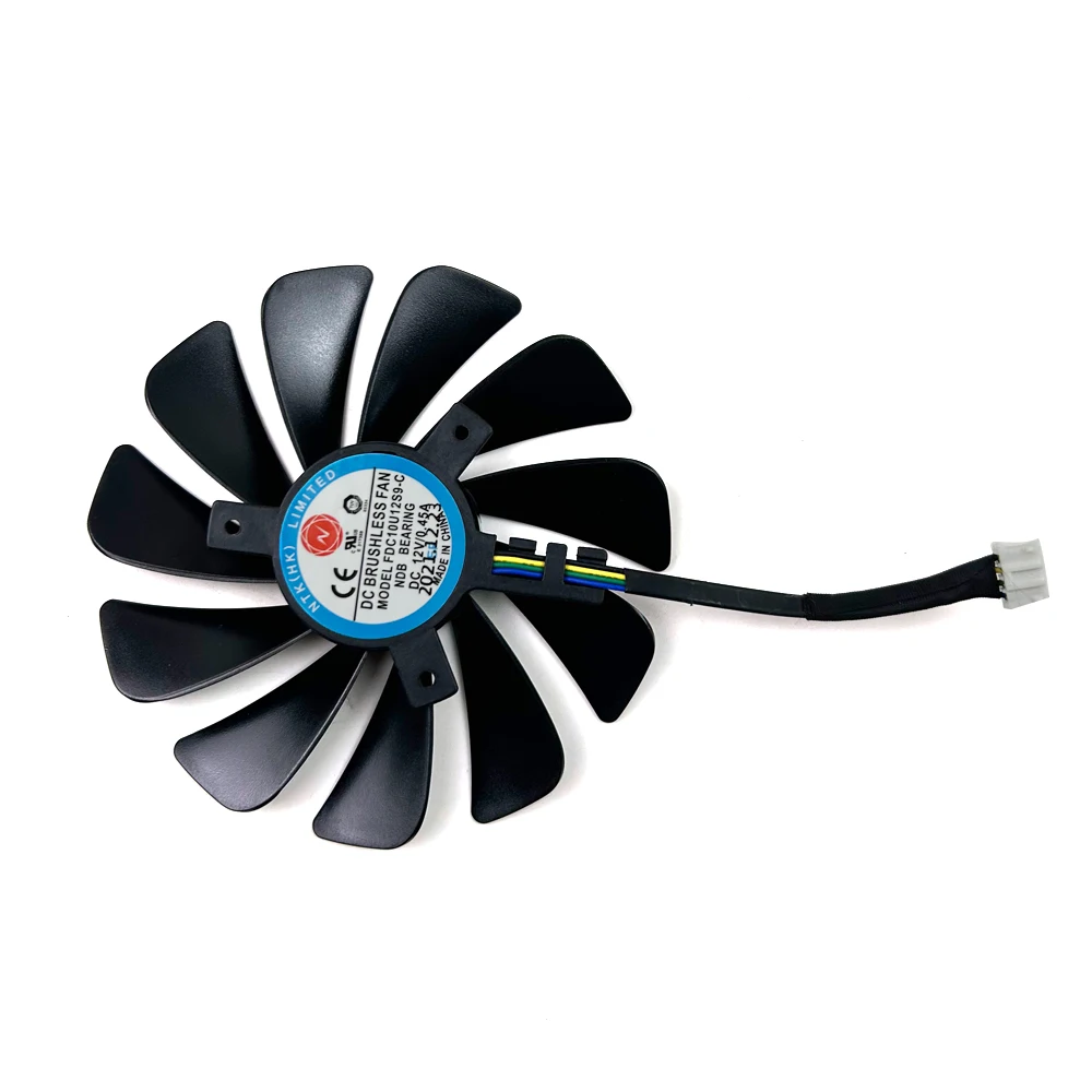Cooling Fan FDC10U12S9-C 95MM 4PIN CF1010U12S RX5500 XT GPU fan For ASROCK PowerColor  RX5500XT 8GB Challenger OC graphics card