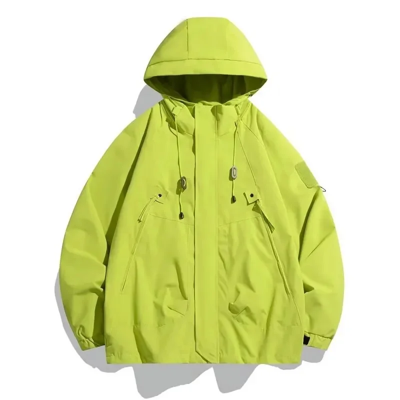 Interchange Jacket 2024 New Trendy American Work Jacket for Men and Women Windproof and Waterproof Outdoor Mountaineering Coat