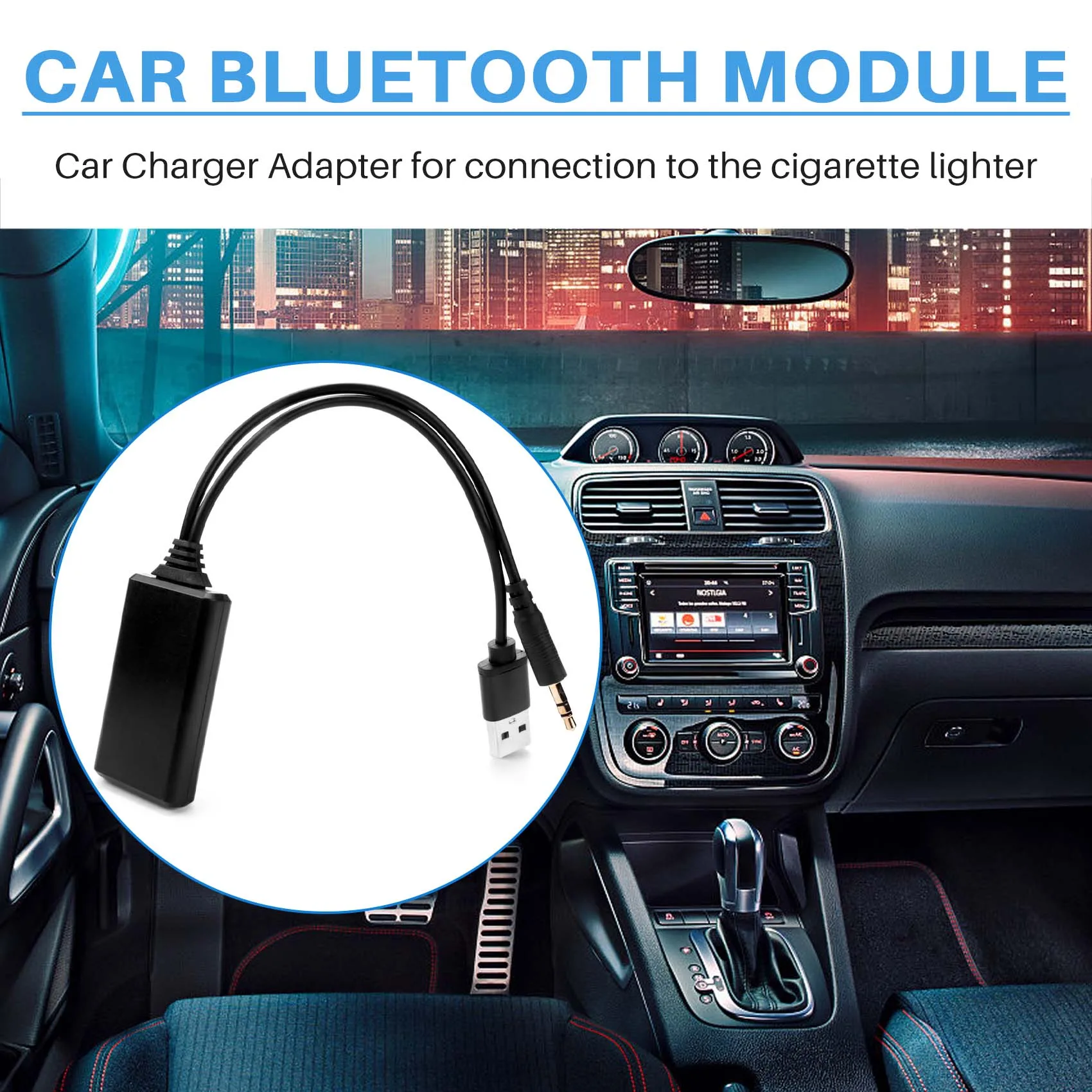 【Price Drop !!】 Car Wireless Bluetooth Module Music Adapter Auxiliary Receiver Aux Audio Usb 3.5Mm Socket For Bmw E90 E91 E92 E9
