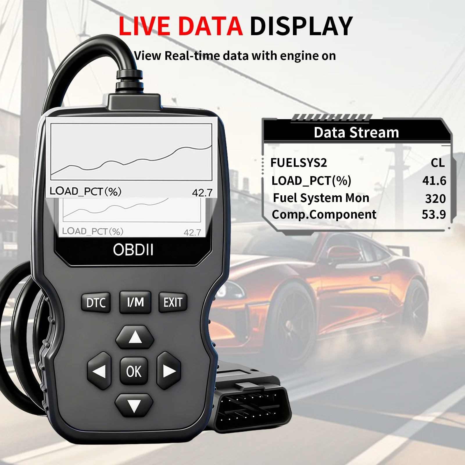 أحدث قارئ رمز الماسح الضوئي Obd2 لعام 2025، أداة الماسح الضوئي لأخطأ محرك السيارة، أداة المسح التشخيصي، قراءة ومسح جميع الرموز الخطأ لمركبات بروتوكول Obdii/Eobd بعد عام 1996، لا يتطلب بطارية #6