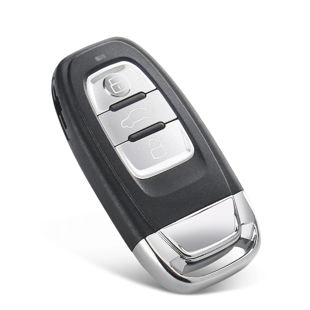 KEYYOU Semi Keyless Remoto da Chave Do Carro 315MHz/433MHZ/868MHZ 8T0 959 754C para Para Audi Q5 A4L A5 A6 A7 A8 RS4 RS5 S4 S5 3/4BTN