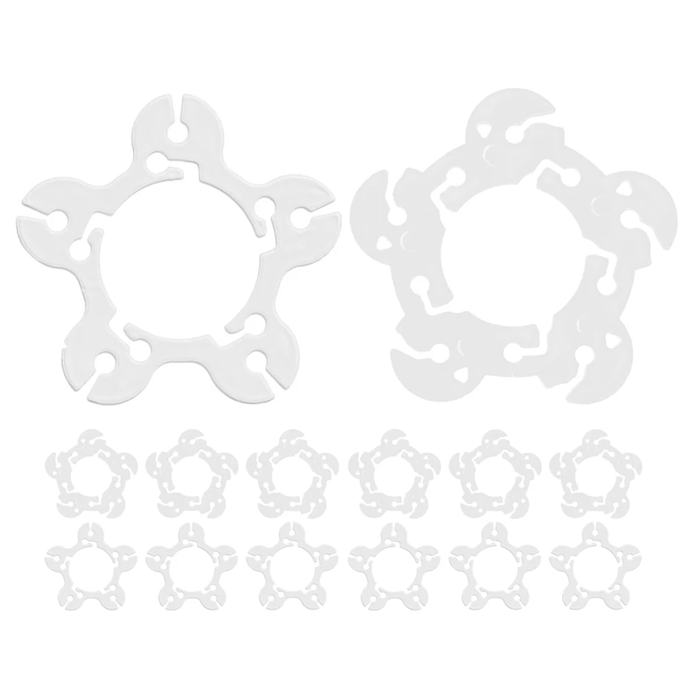 

100pcs Ring Buckles Plastic Party Reusable Connectors For Wedding Birthday Decorations Balloon Arch Clips Party Balloon Rings