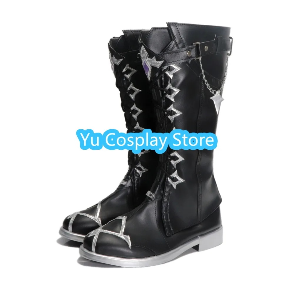 Yu Cosplay Store Genshin Impact Flins Scarpe Cosplay Scarpe Cosplay Anime Stivali Costumi di Halloween Puntelli