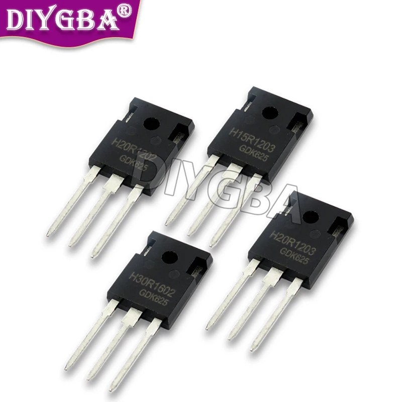 10PCS 100% New H20R1202 H15R1203 H20R1203 H30R1602 TO-247 Chipset