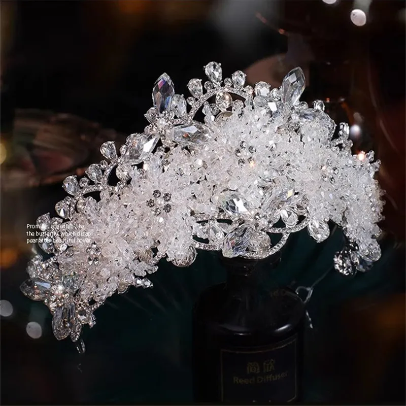 CC Tiaras and Crowns Wedding Accessories Bridal Headbands Engagement Hair Ornaments Women Hairbands Tiara Shining Charm AN450