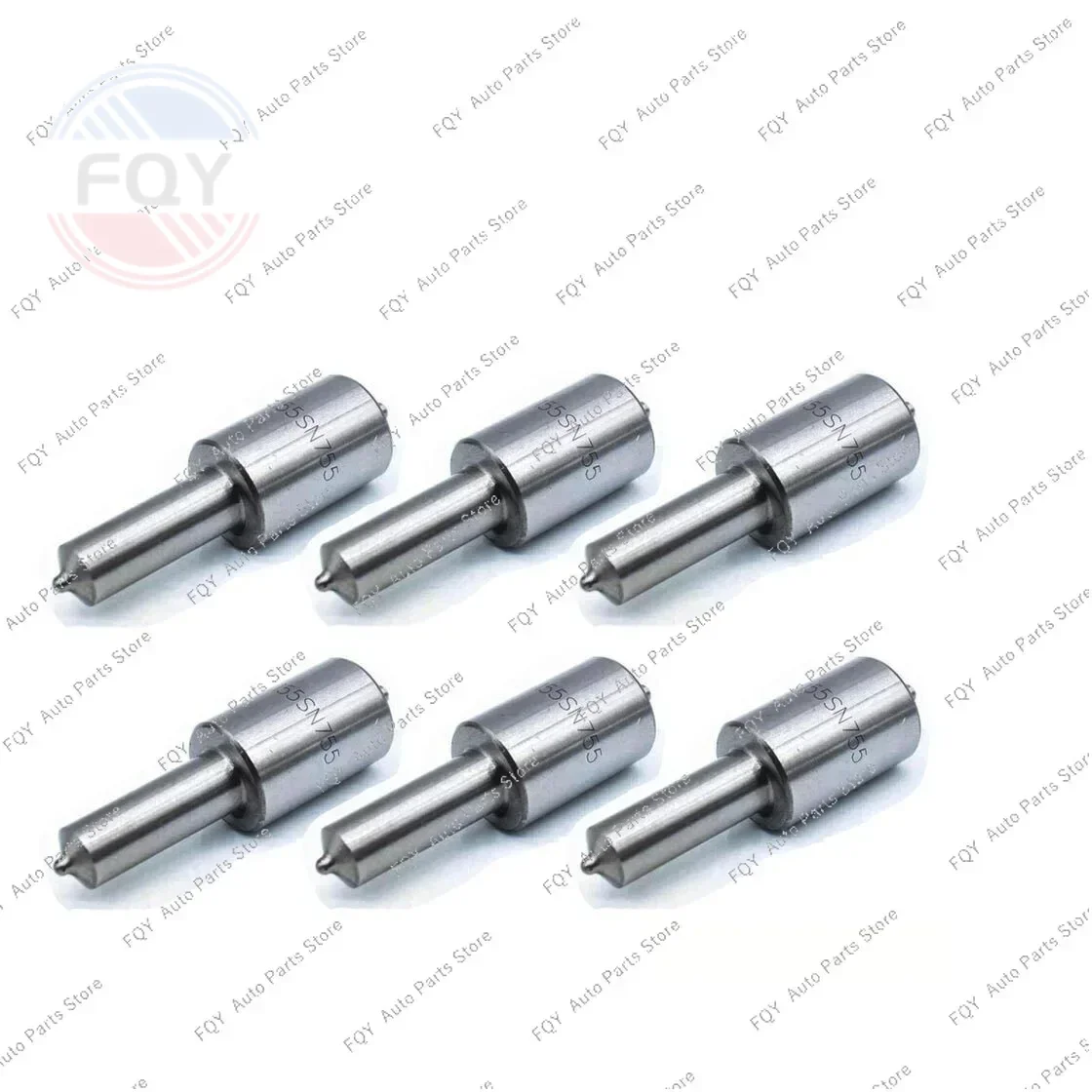 6X High Quality Injector Nozzle 105015-7550 DLLA155SN755 For MITSUBISHI Fuso 6D14(T) ME076205
