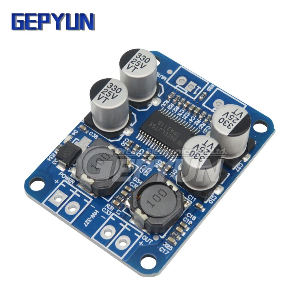 TPA3118 PBTL 1X60W Module 12V 24V Mono Digital Amplifier Board POWER AMP