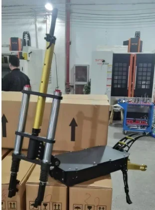 Acessórios de scooter elétrico de venda quente com pneus de 10/11 polegadas quadro de scooter elétrico