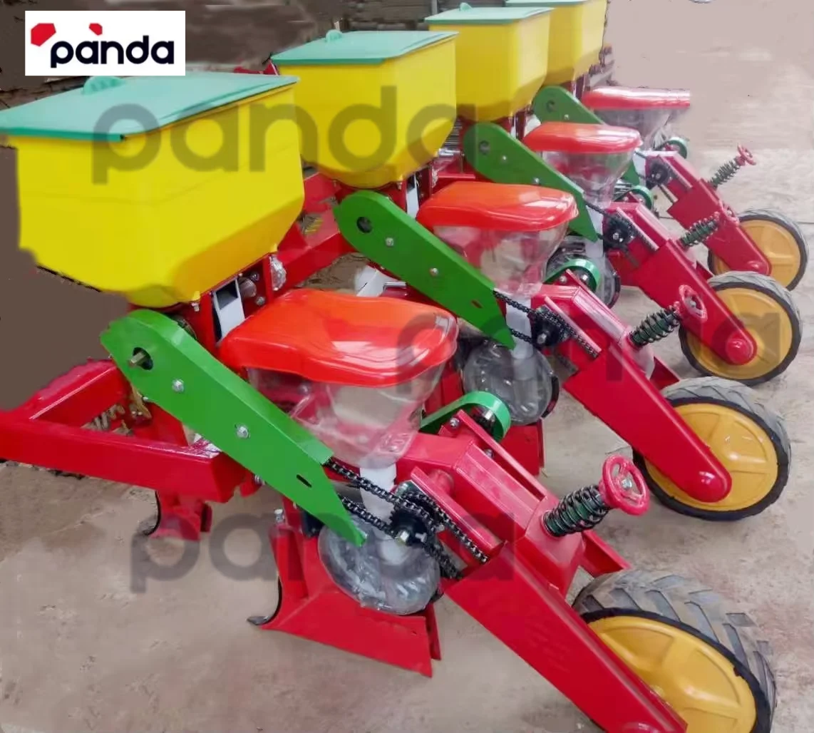 

Best Quality 4 Row Farm Use Corn Maize Seeder Soybeans Peanut Seed Planter With Fertilizer Core Motor Component Included