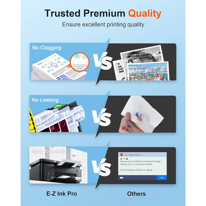 LC103 LC103XL Compatible Ink Cartridge Replacement Brother LC103 LC101 Ink Cartridges Compatible with MFC-J870DW MFC-J6920D