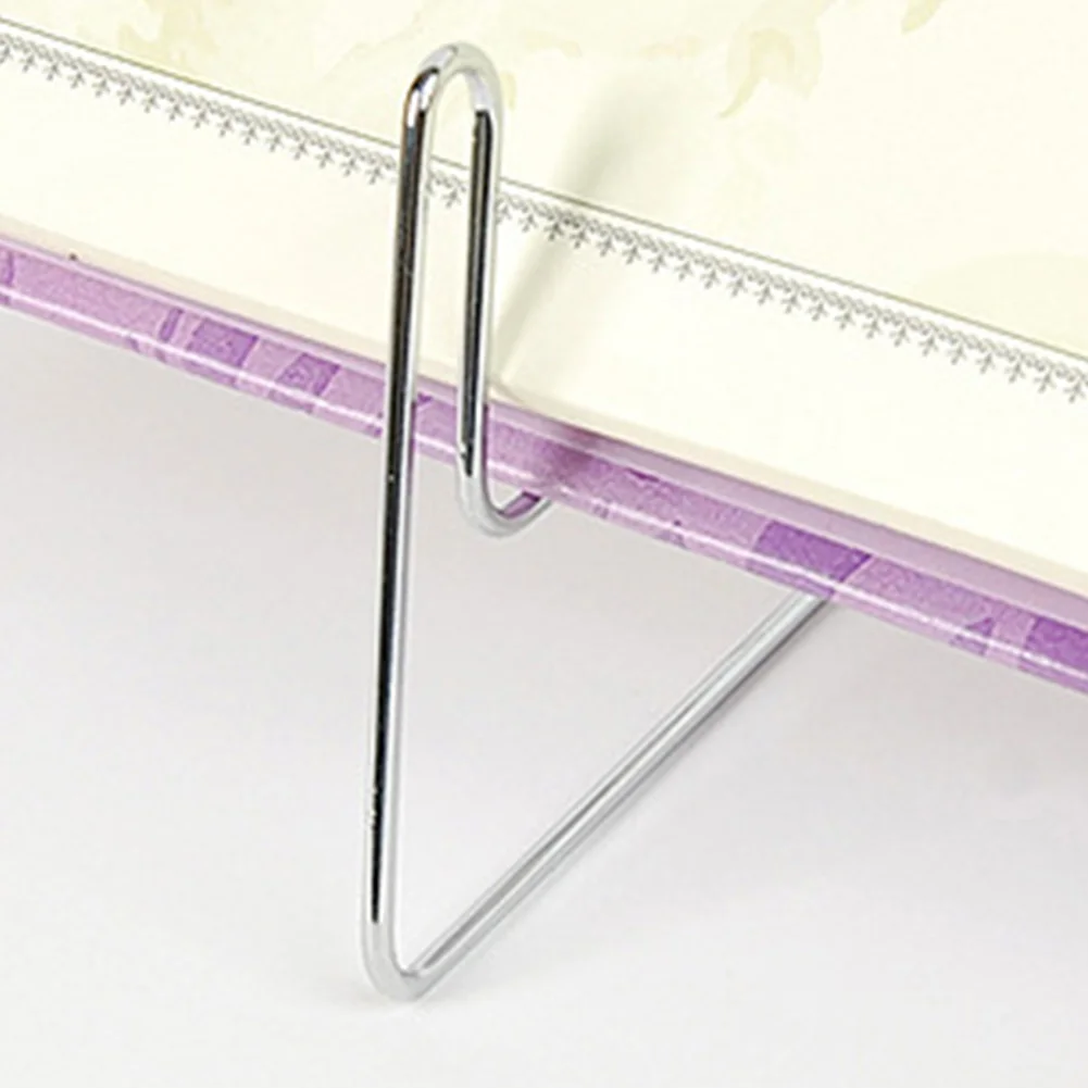 ฐานรองสมุดโน้ตอเนกประสงค์มุมปรับได้พับได้ทำจากสเตนเลสเอกสารขาตั้งหนังสือโต๊ะวางโน้ตบุ๊คอเนกประสงค์