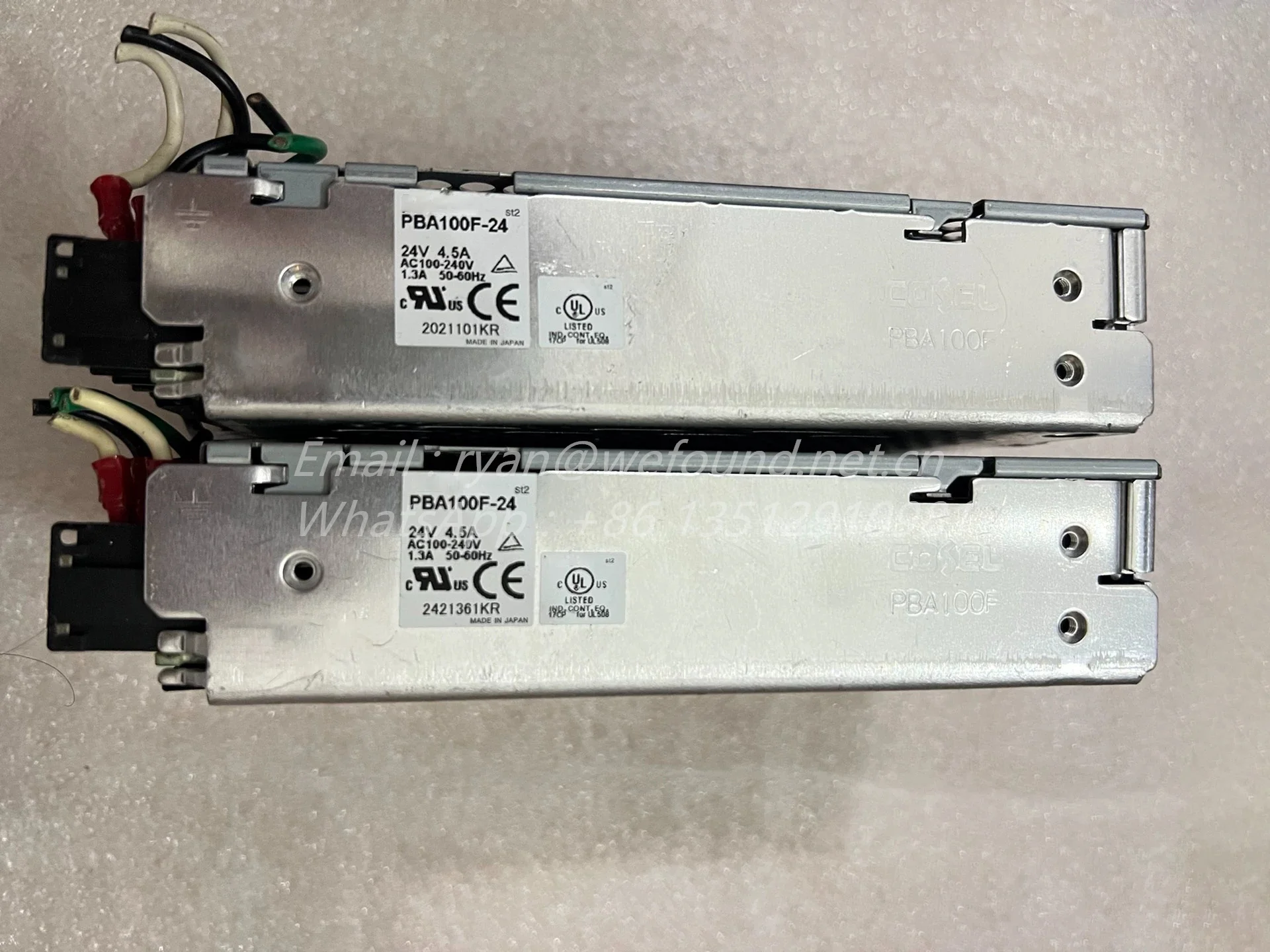 PBA100F-24 for COSEL PBA Series Pwer Supply, 24V 4.5A