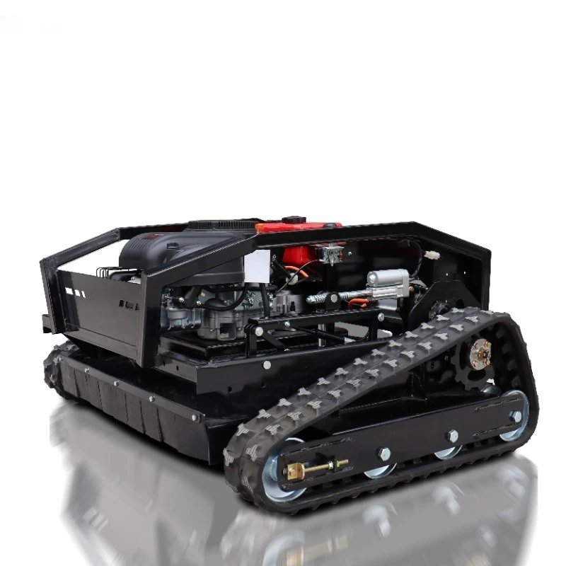 

Industrial Heavy Duty Garden Mower Professional Automatic Tracked Remote Control Lawn Mower