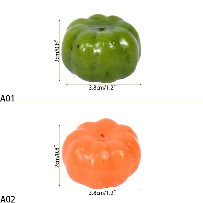 25pcs Mini Halloween Artificial Pumpkin Foam Fake Pumpkin Happy Halloween Party Decoration For Home Thanksgiving Diy Decor Craft - view 6