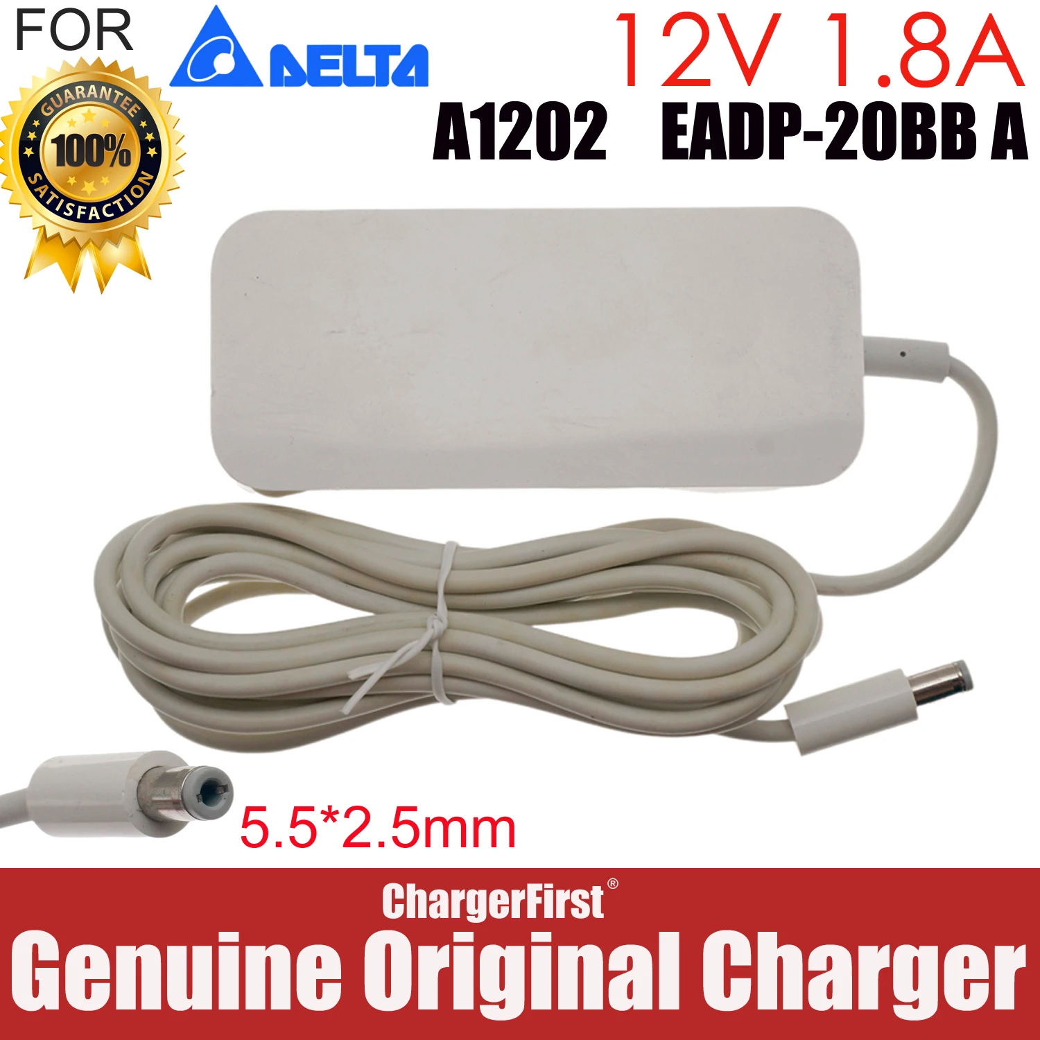Model A1202 DELTA EADP-20BB A 12V 1.8A 5.5*2.5A AC Adapter for A1143 A1301 A1354 A1408 Router Power Supply