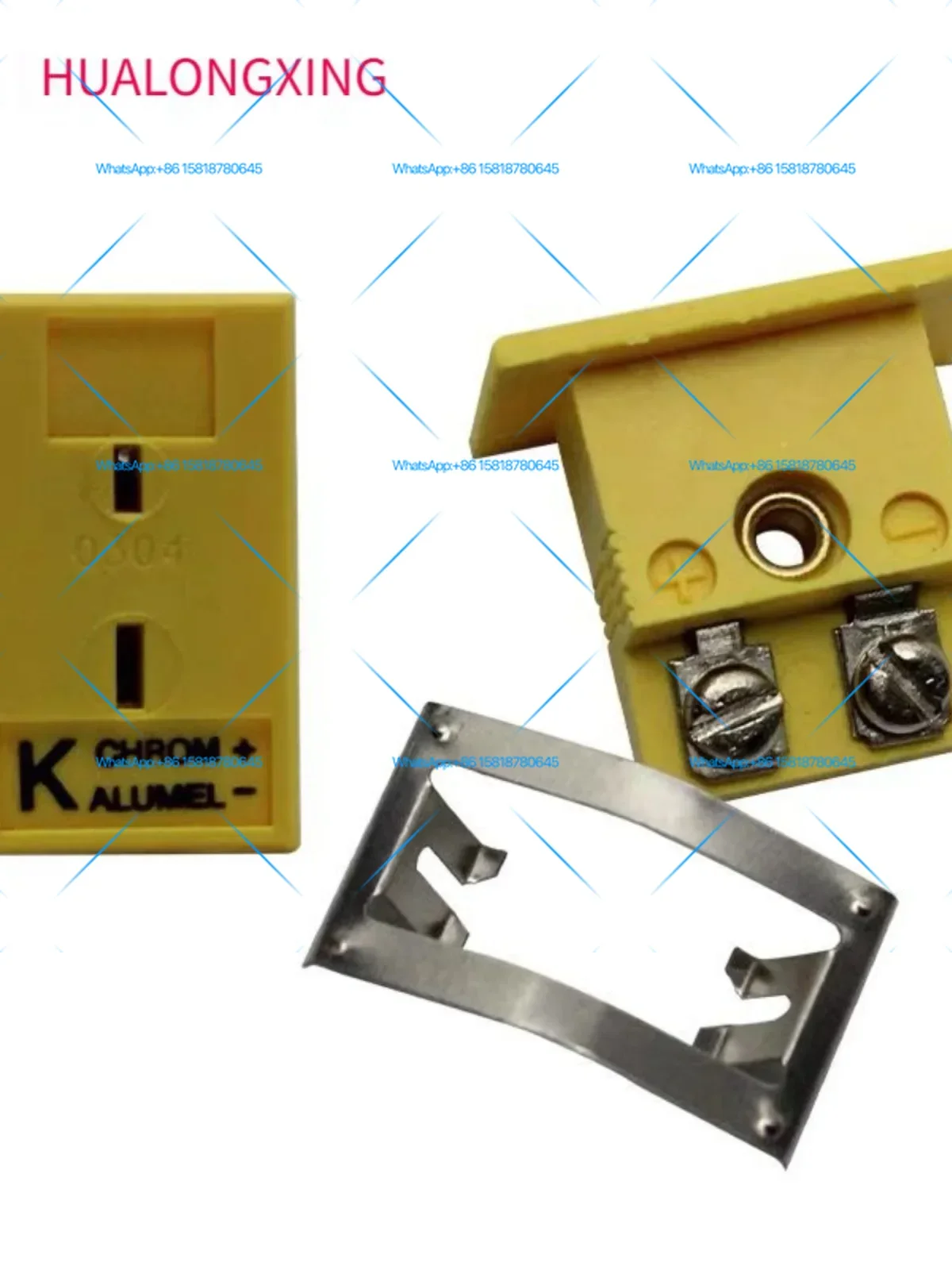 20PCS K-type thermocouple connector thermocouple pair plug K-type yellow plug SMPW-K-M MPJ-K-F panel T-shaped