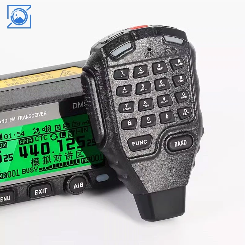 BE-1 Portable Bluetooth Handheld Microphone Wireless Speaker Type-C Charging for DM9100 Vehicle Walkie Talkie